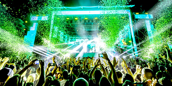 Steve Aoki at Bill Graham Civic Auditorium